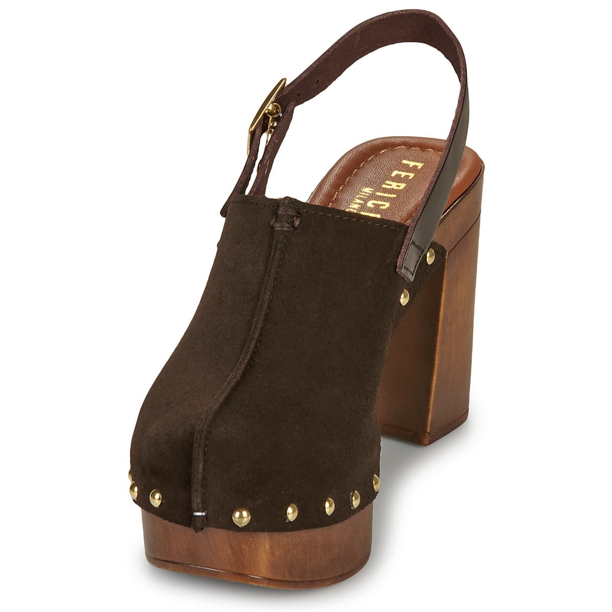 Women's Clogs Fericelli Brown