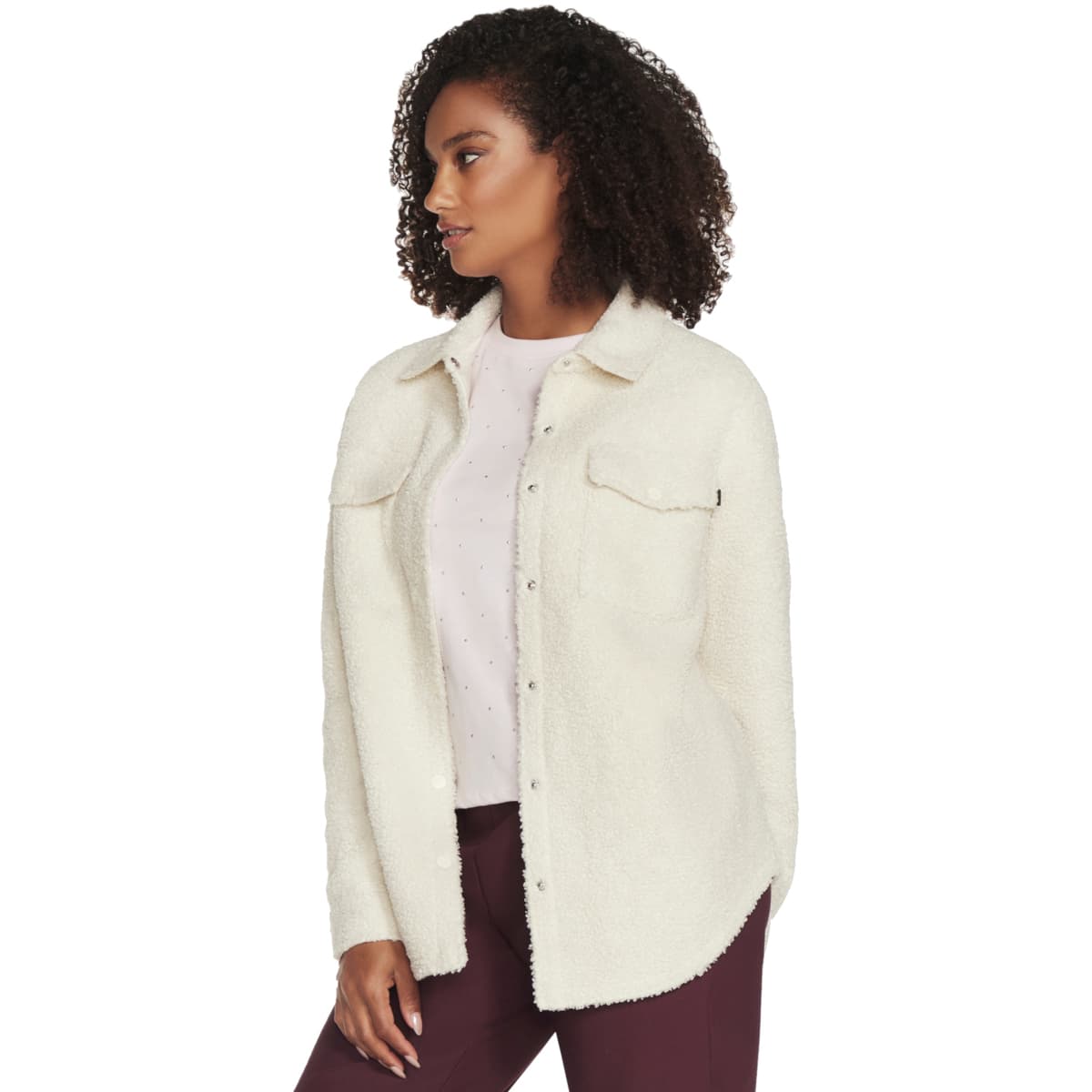 Women's T-Shirts Skechers Beige