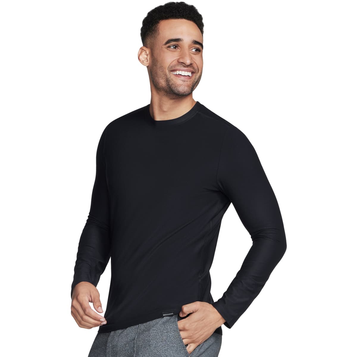 Men's T-Shirts Skechers Black