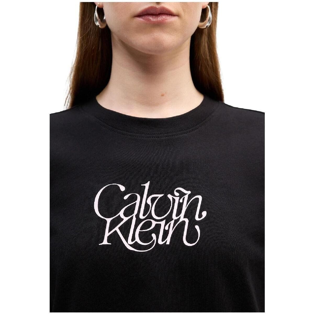 Women's T-Shirts Calvin Klein Black
