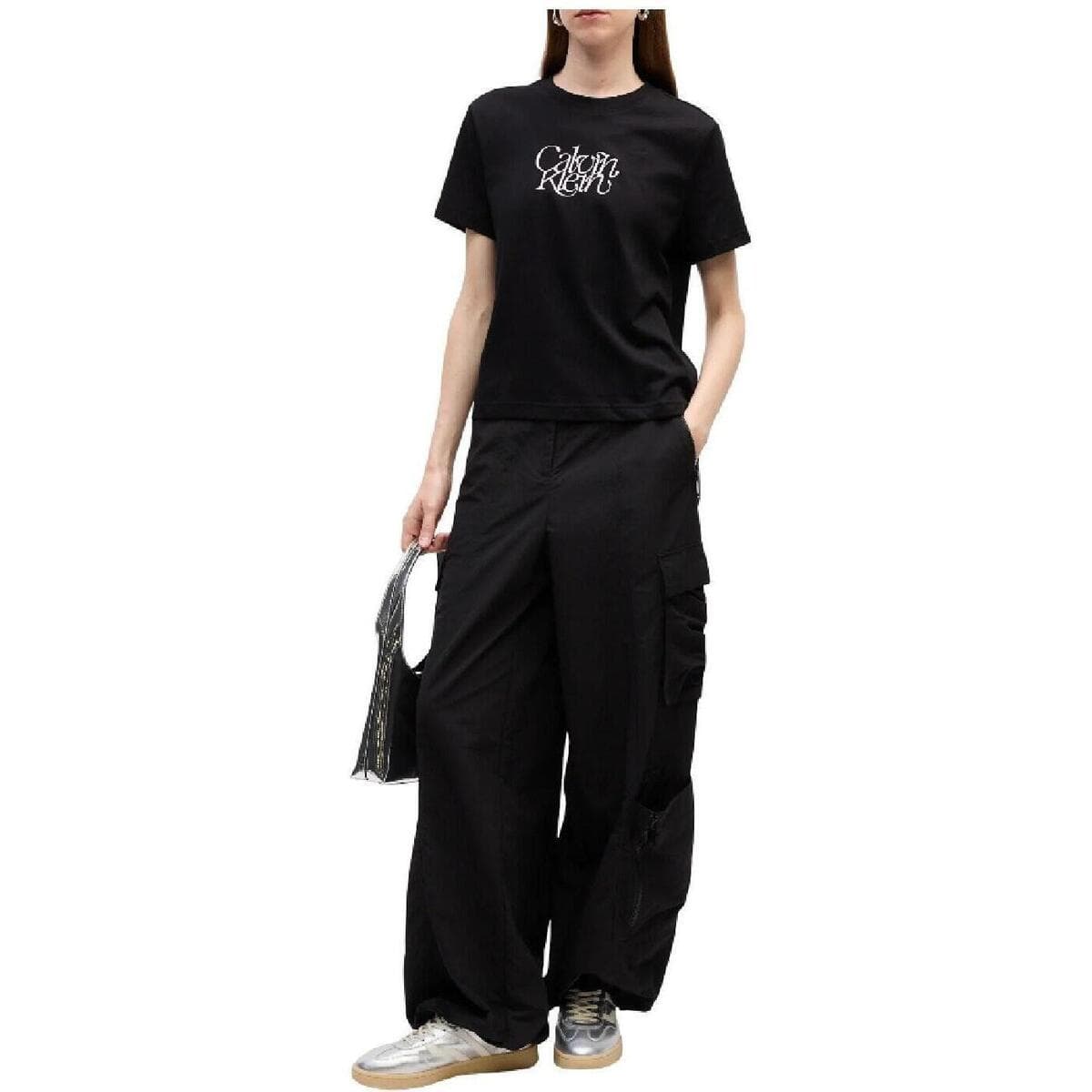 Women's T-Shirts Calvin Klein Black