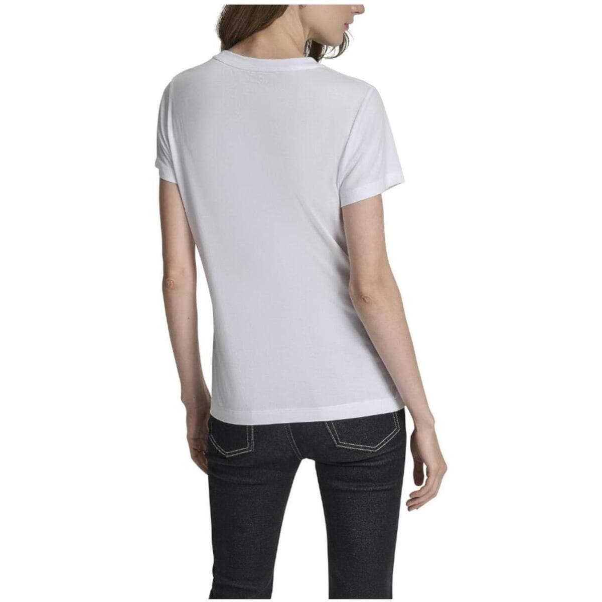 Women's T-Shirts Dkny White