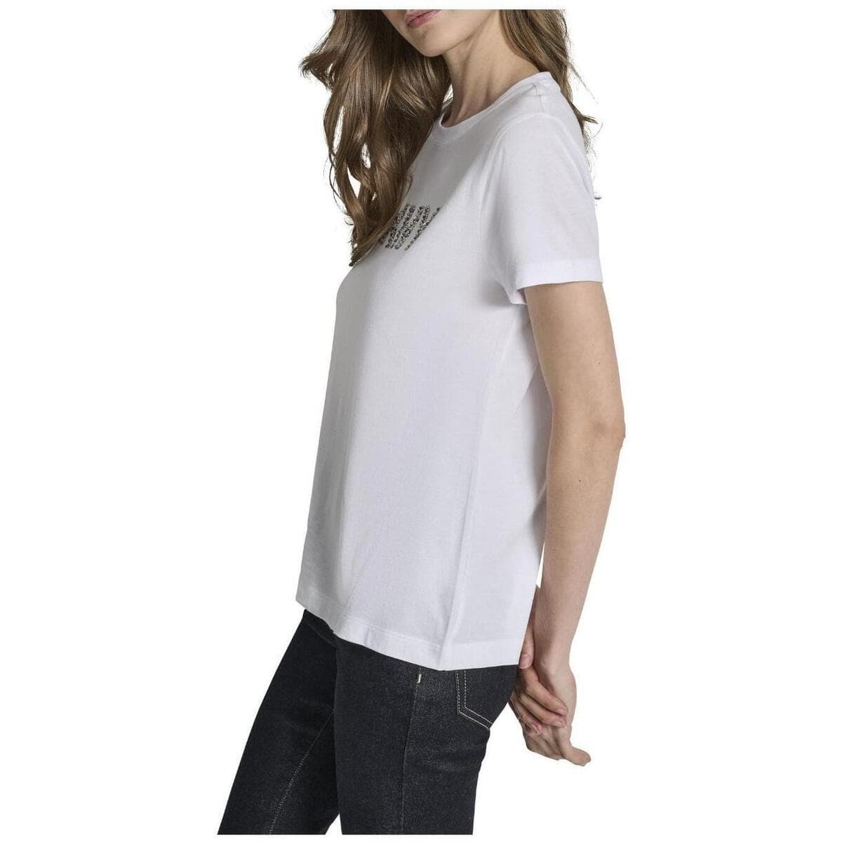 Women's T-Shirts Dkny White