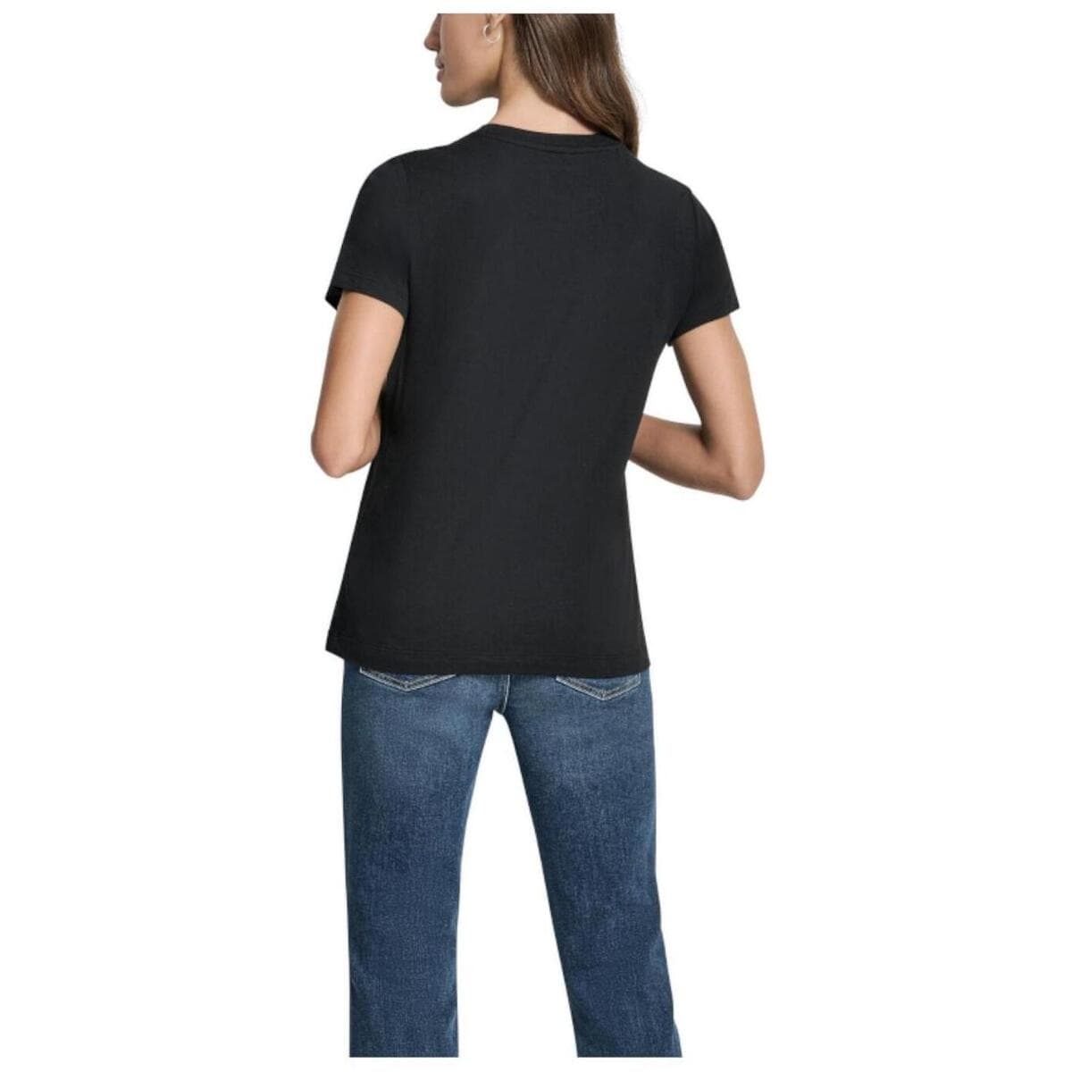 Women's T-Shirts Dkny Black