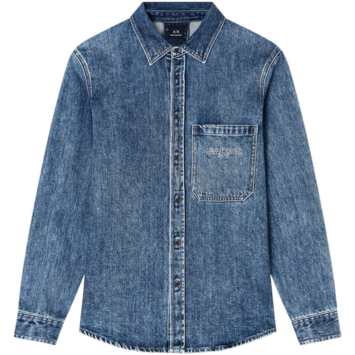 Πουκάμισο με μακριά μανίκια EAX XM000950 AF14870