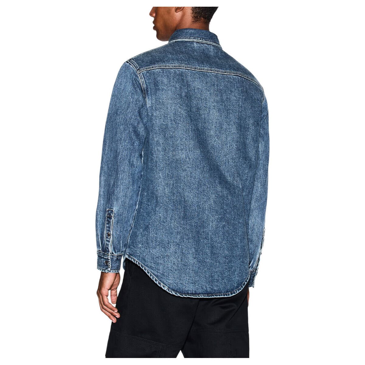 Men's Shirts EAX Blue