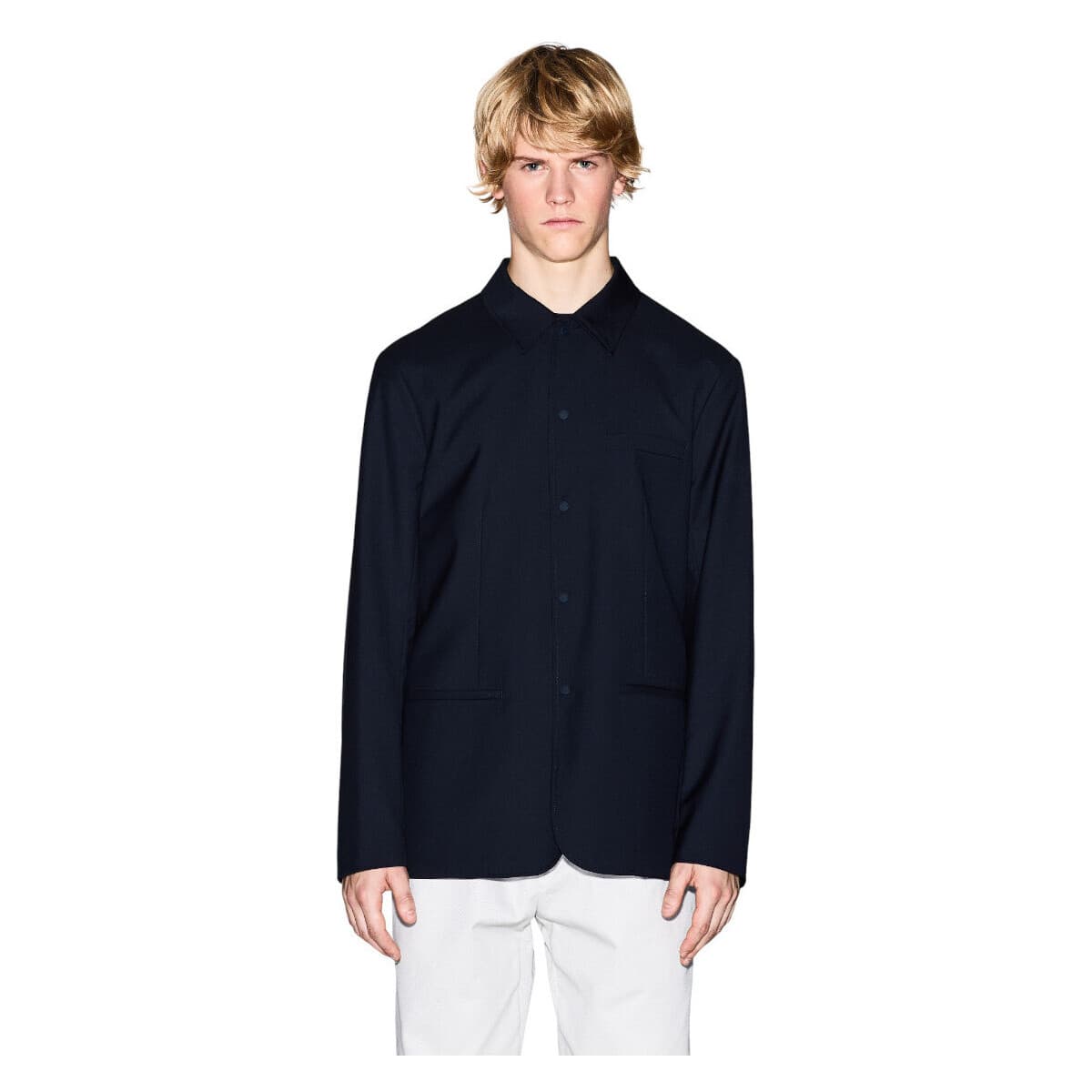 Men's Blazers EAX Black