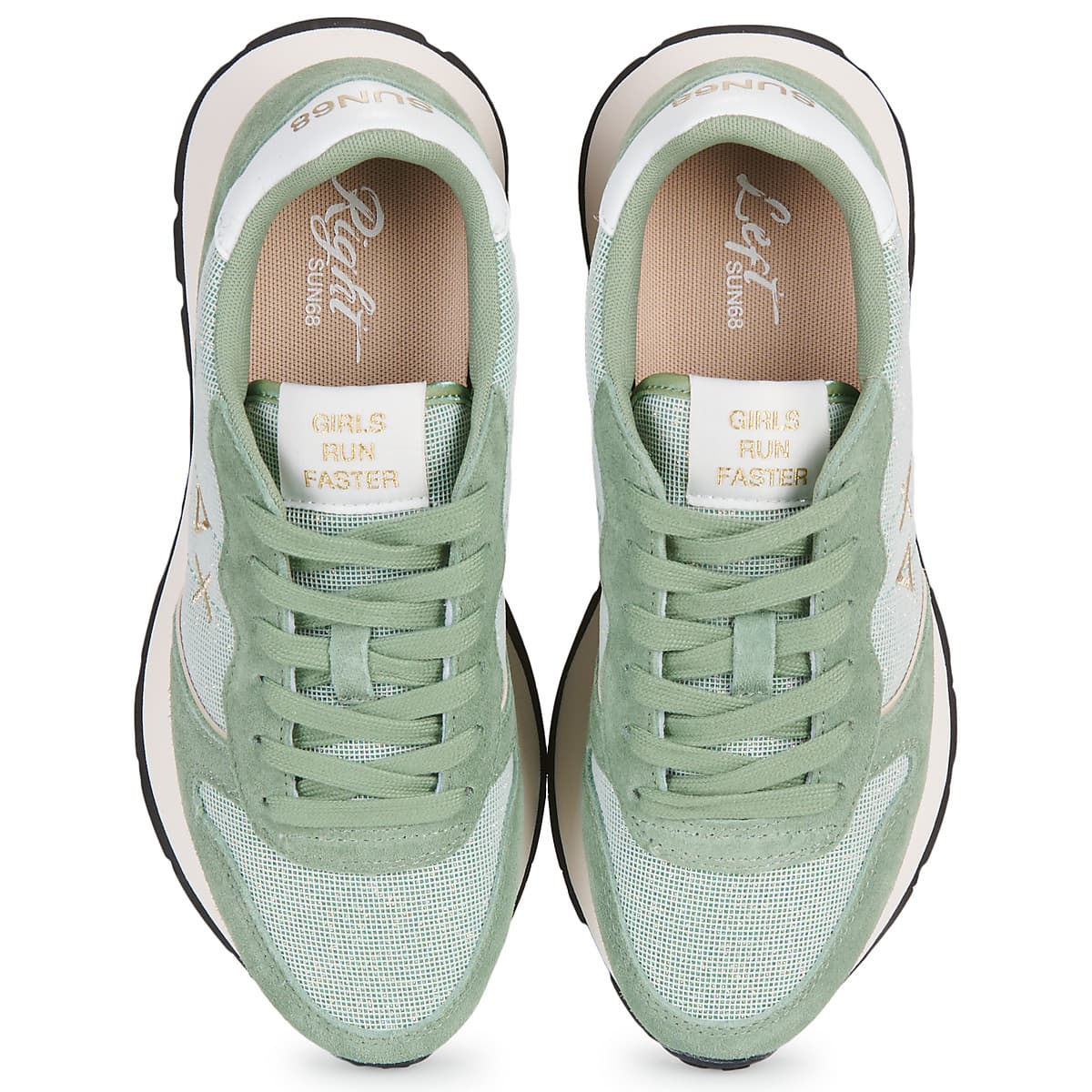 Women's Sneakers Sun68 Green