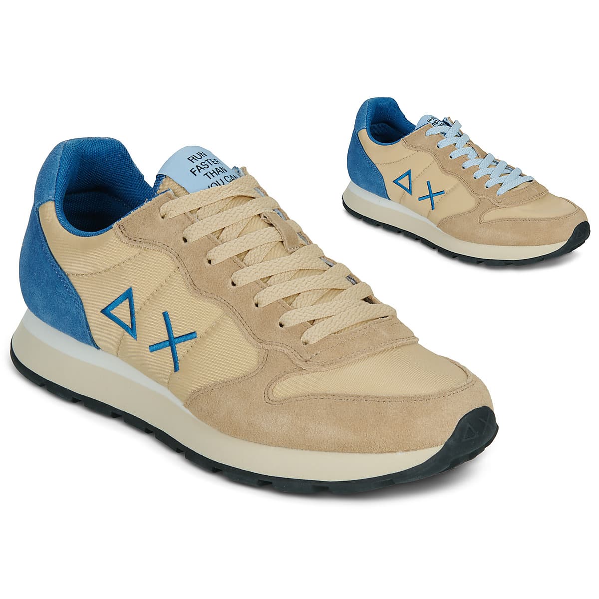 Men's Sneakers Sun68 Beige