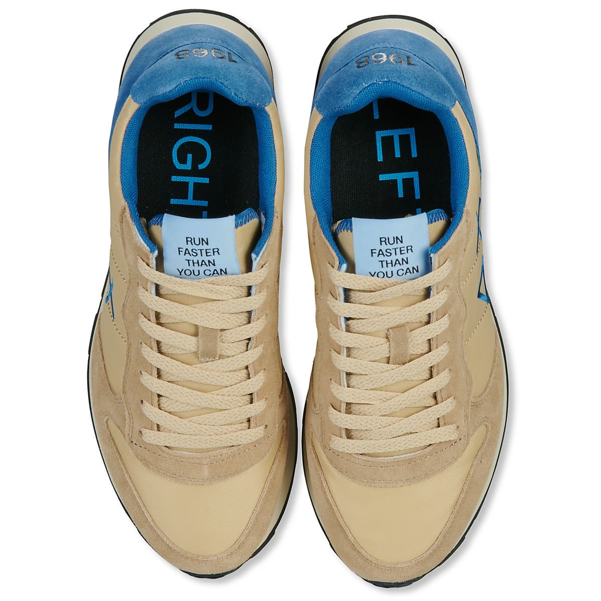 Men's Sneakers Sun68 Beige