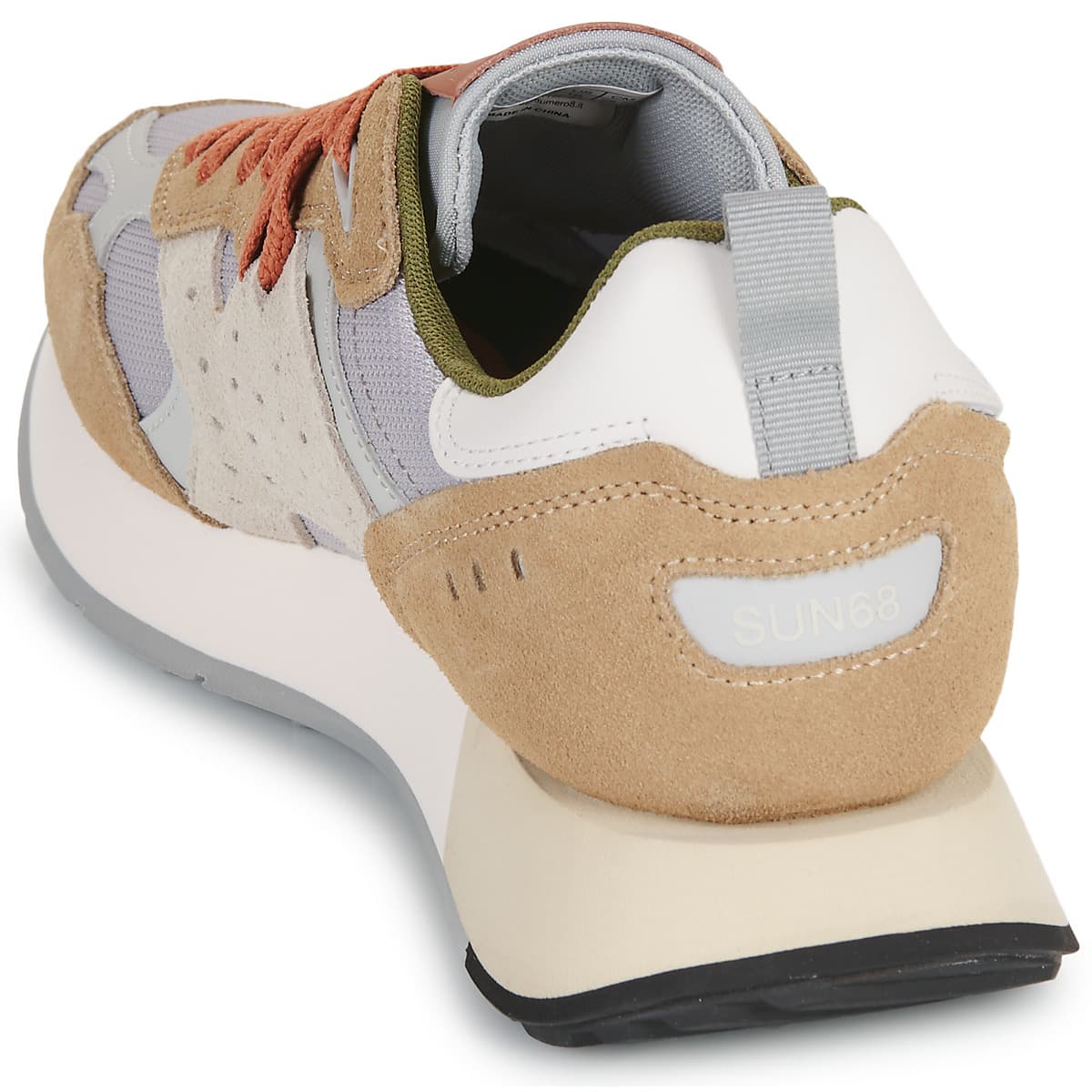 Men's Sneakers Sun68 Brown