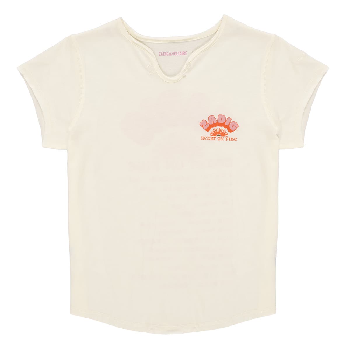 T-shirt με κοντά μανίκια Zadig & Voltaire X60530