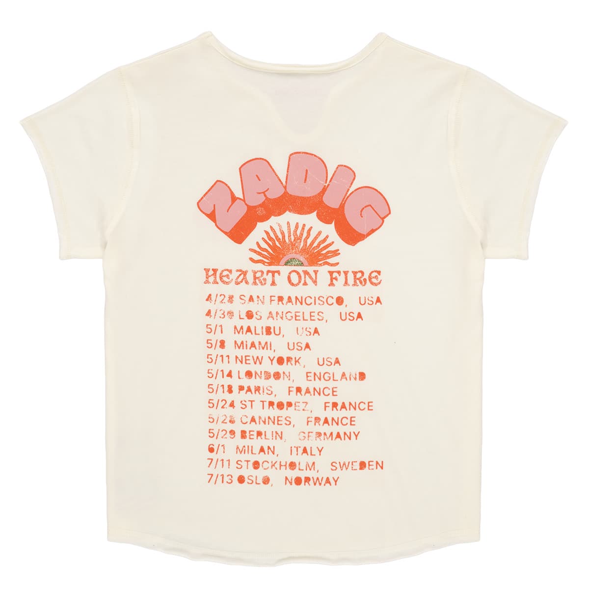 Girls' T-Shirts Zadig & Voltaire White