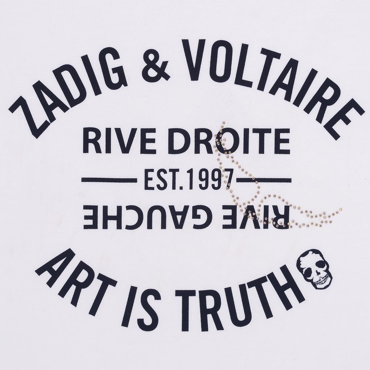 Girls' Sleeveless Tops Zadig & Voltaire White