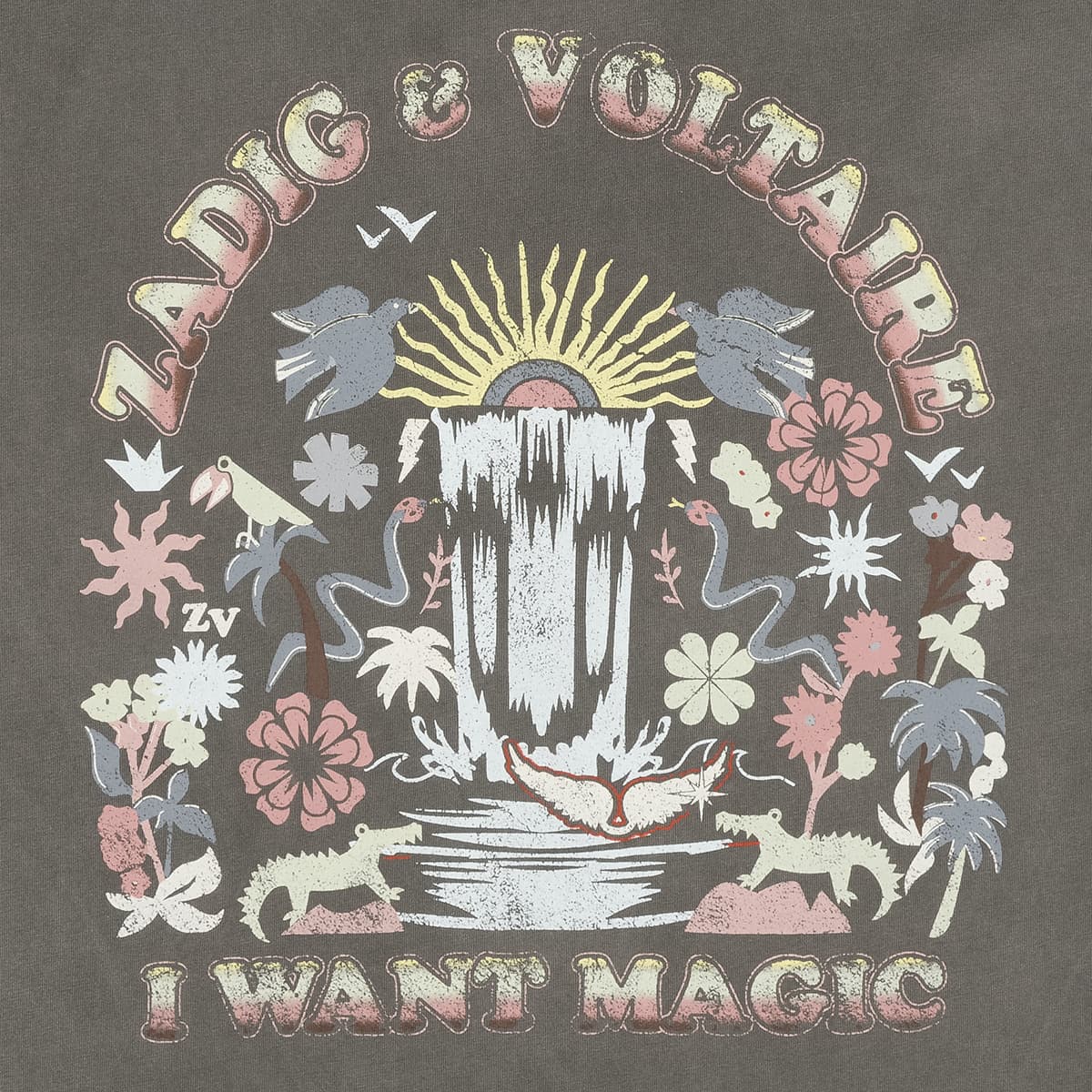 Girls' T-Shirts Zadig & Voltaire Multicolor