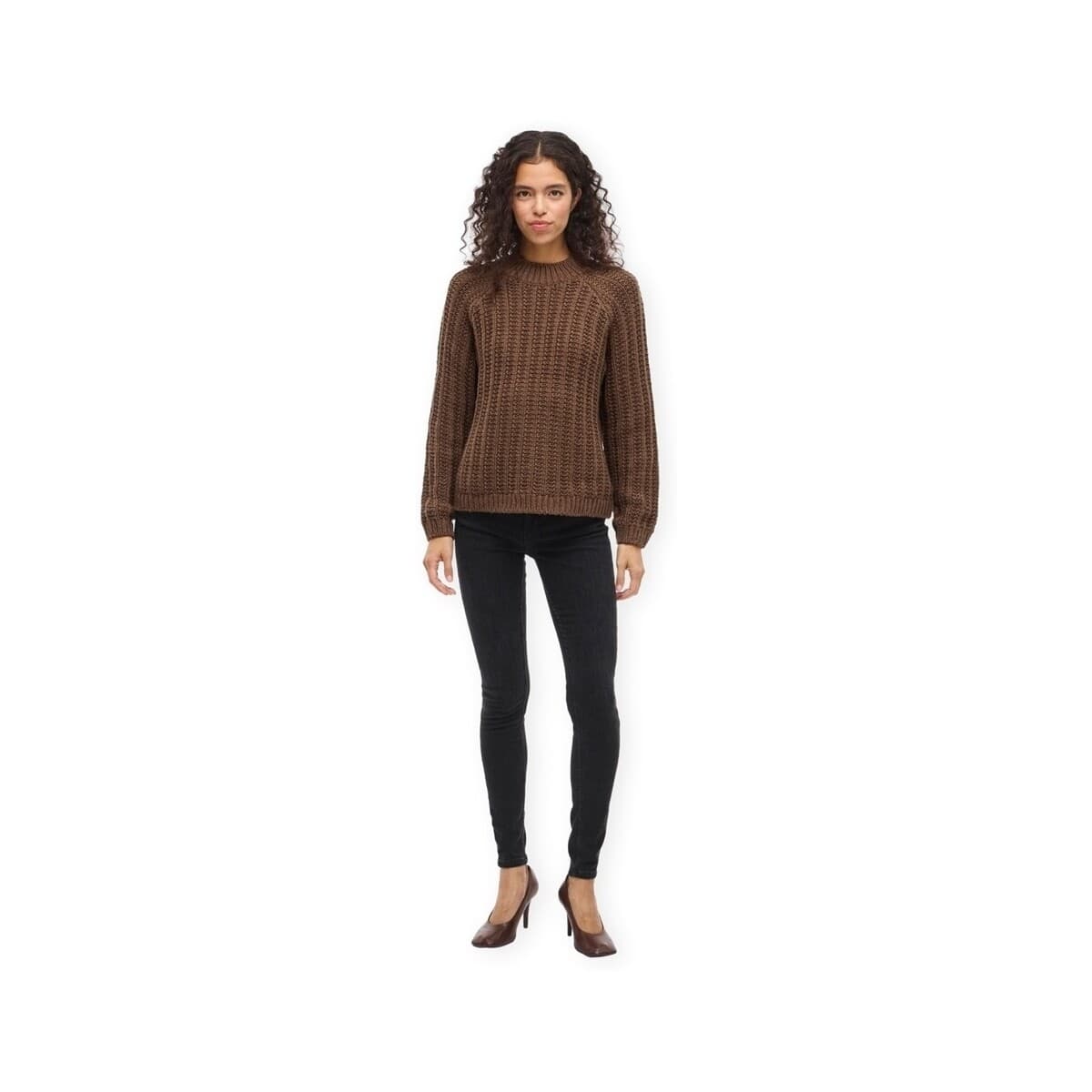 Women's Sweaters Vila Brown