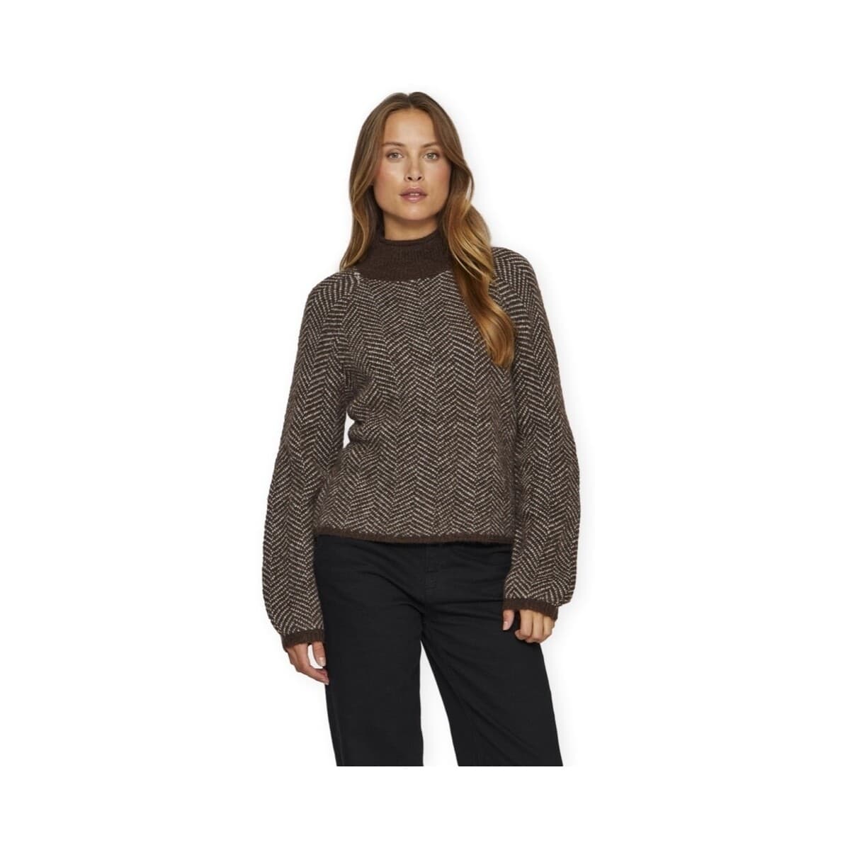 Women's Sweaters Vila Brown