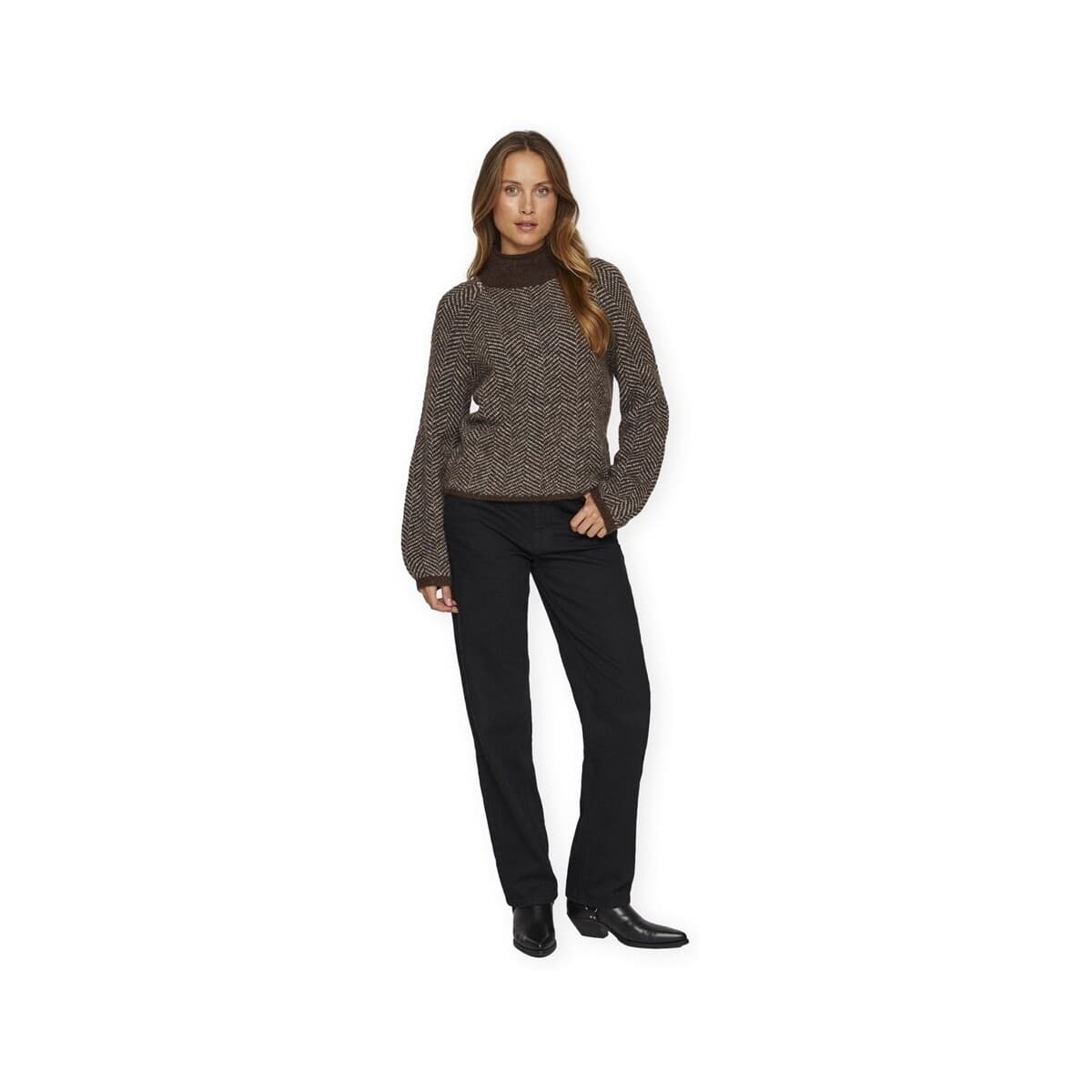 Women's Sweaters Vila Brown