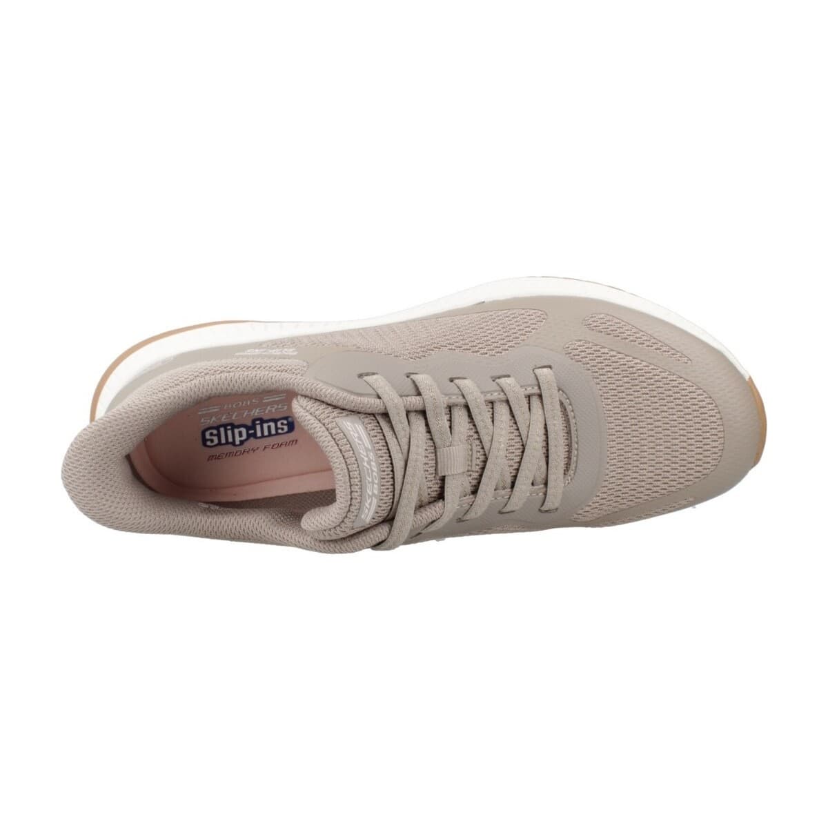 Women's Sports Shoes Skechers Beige