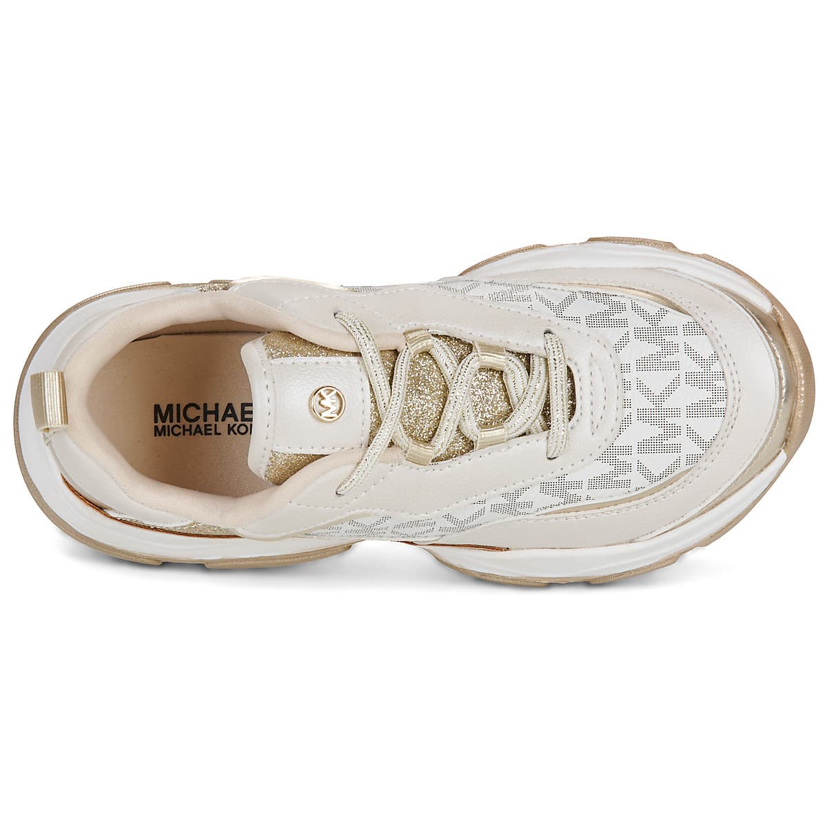 Παιδικό Χαμηλό Casual για Κορίτσι Michael Kors Χρώματος Μπεζ MK03824257