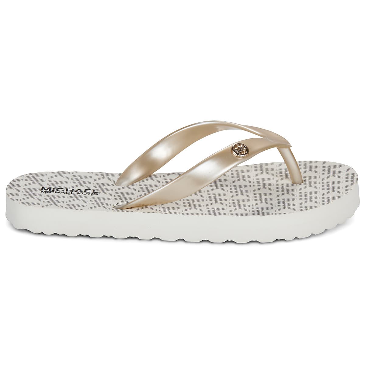 Girls' Flip Flops Michael Kors Gold