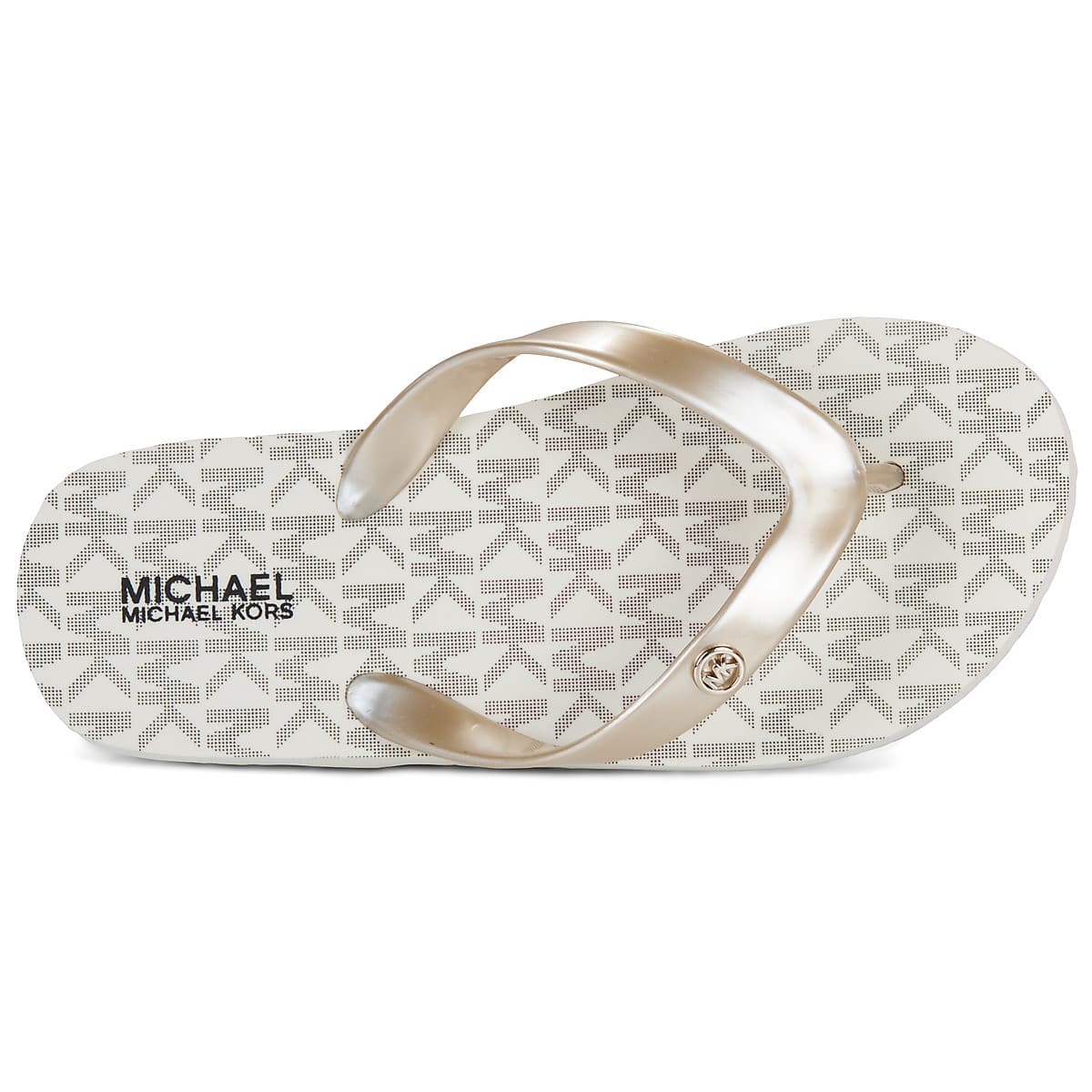 Girls' Flip Flops Michael Kors Gold