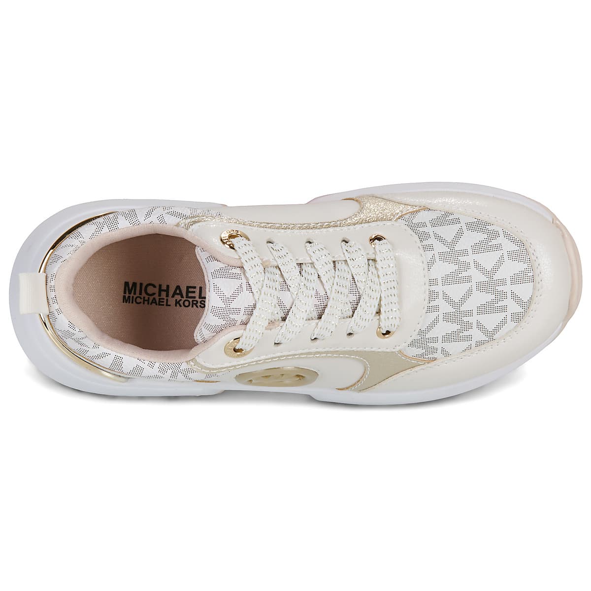 Παιδικό Χαμηλό Casual για Κορίτσι Michael Kors Χρώματος Μπεζ MK03845256