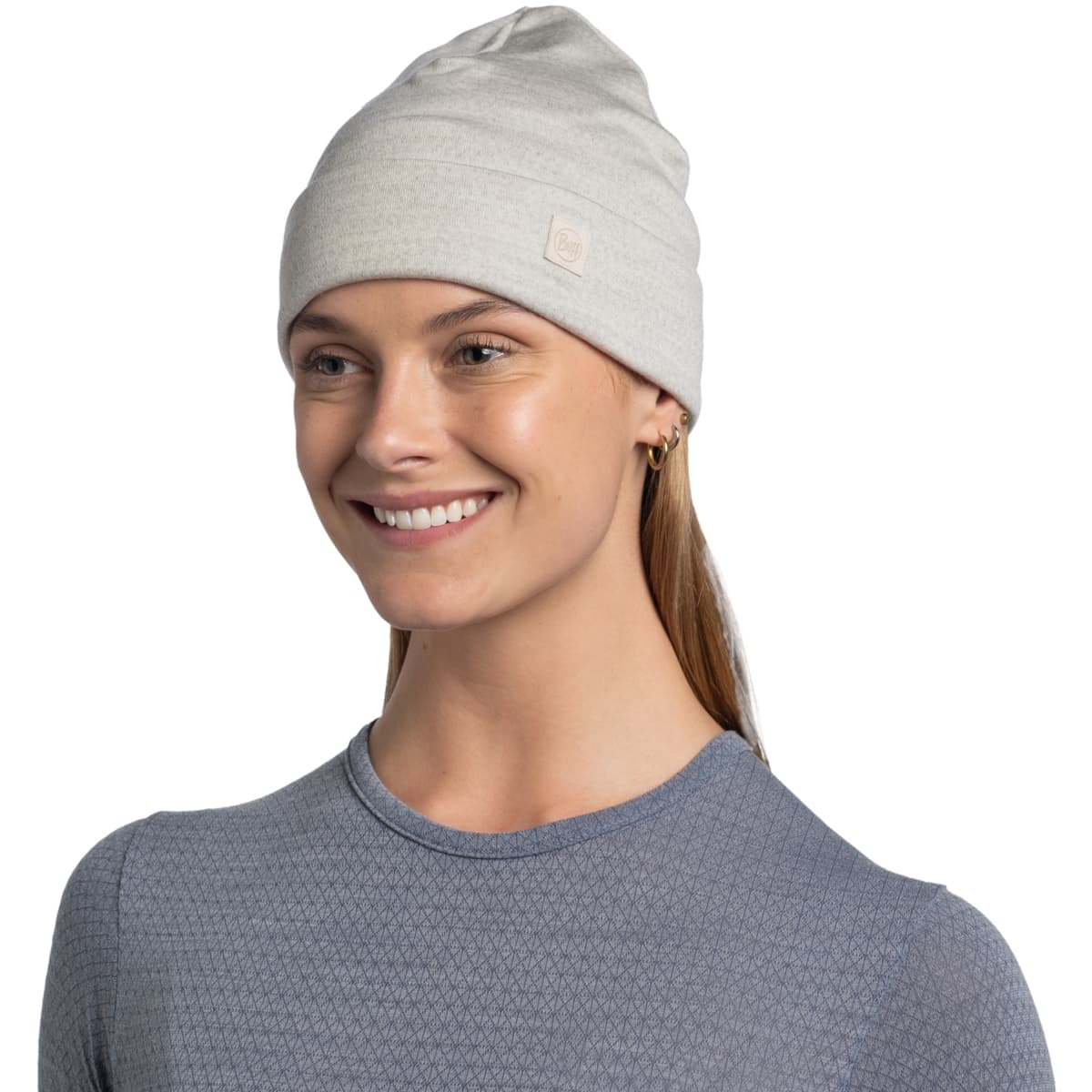 Women's Beanies Buff White