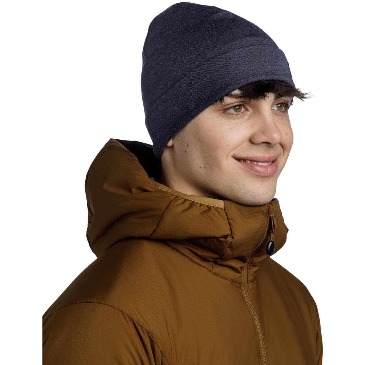 Men's Beanies Buff Blue