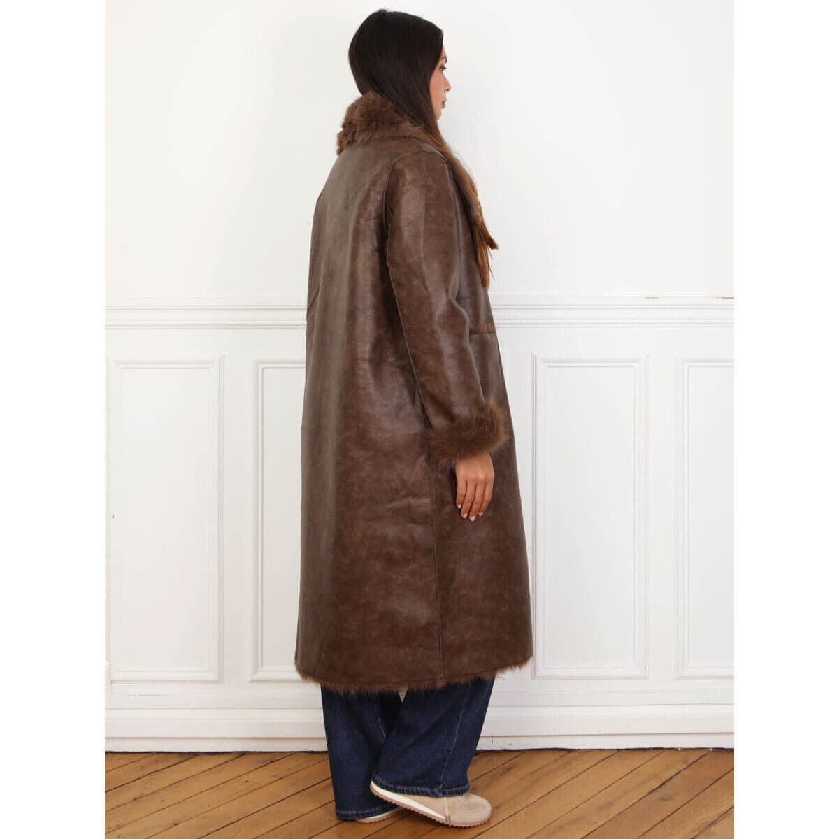 Women's Coats La Modeuse Brown