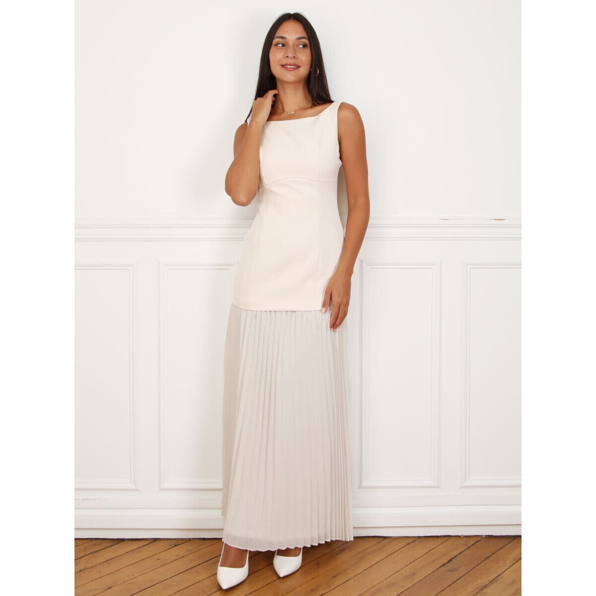 Women's Dresses La Modeuse Beige