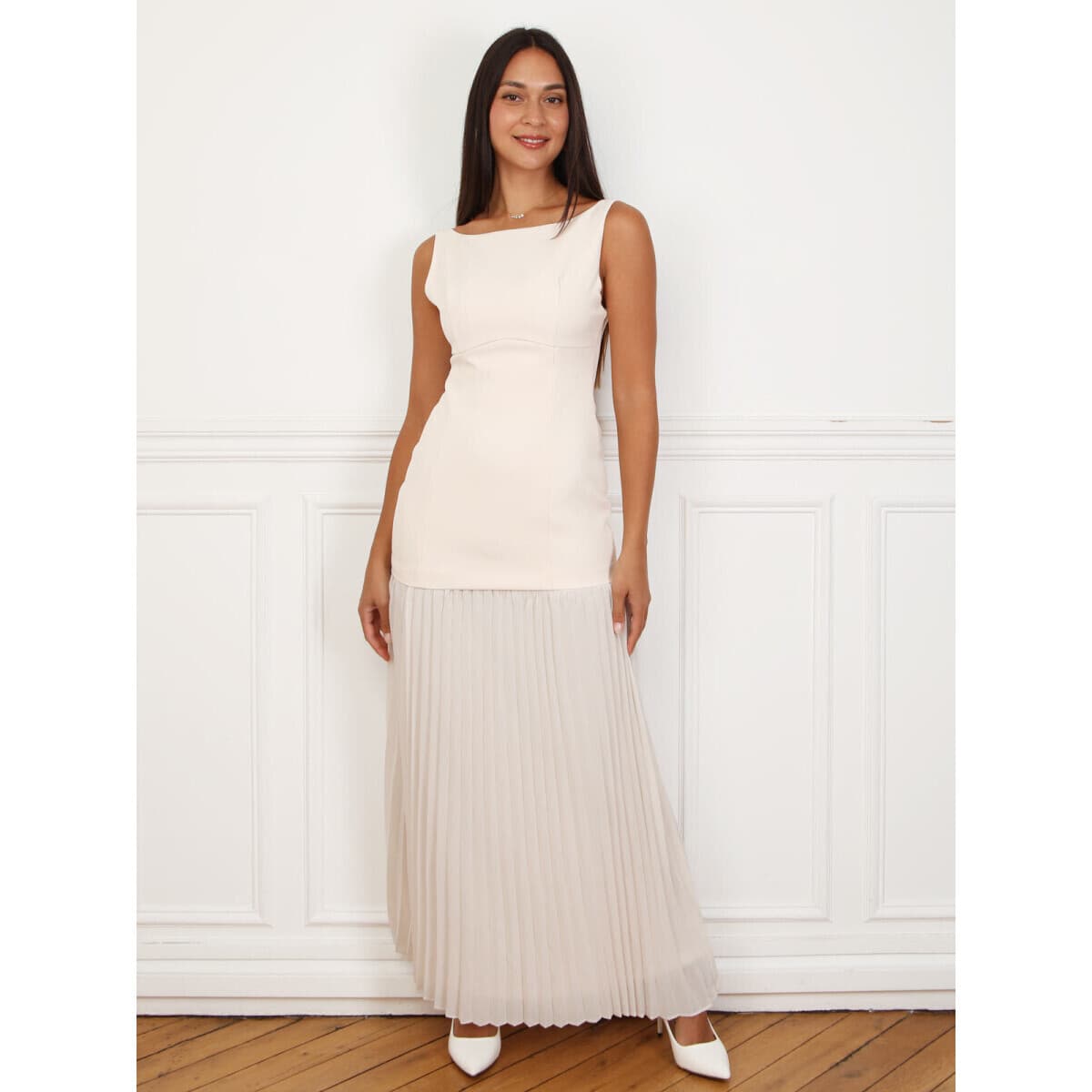 Women's Dresses La Modeuse Beige