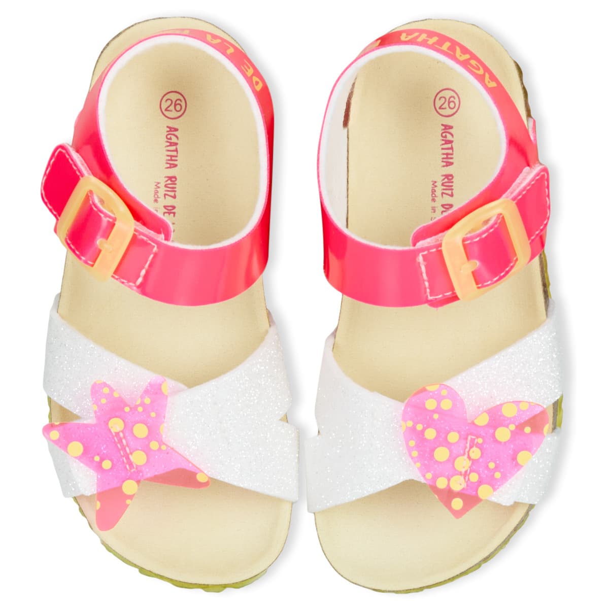 Girls' Sandals Agatha Ruiz de la Prada White