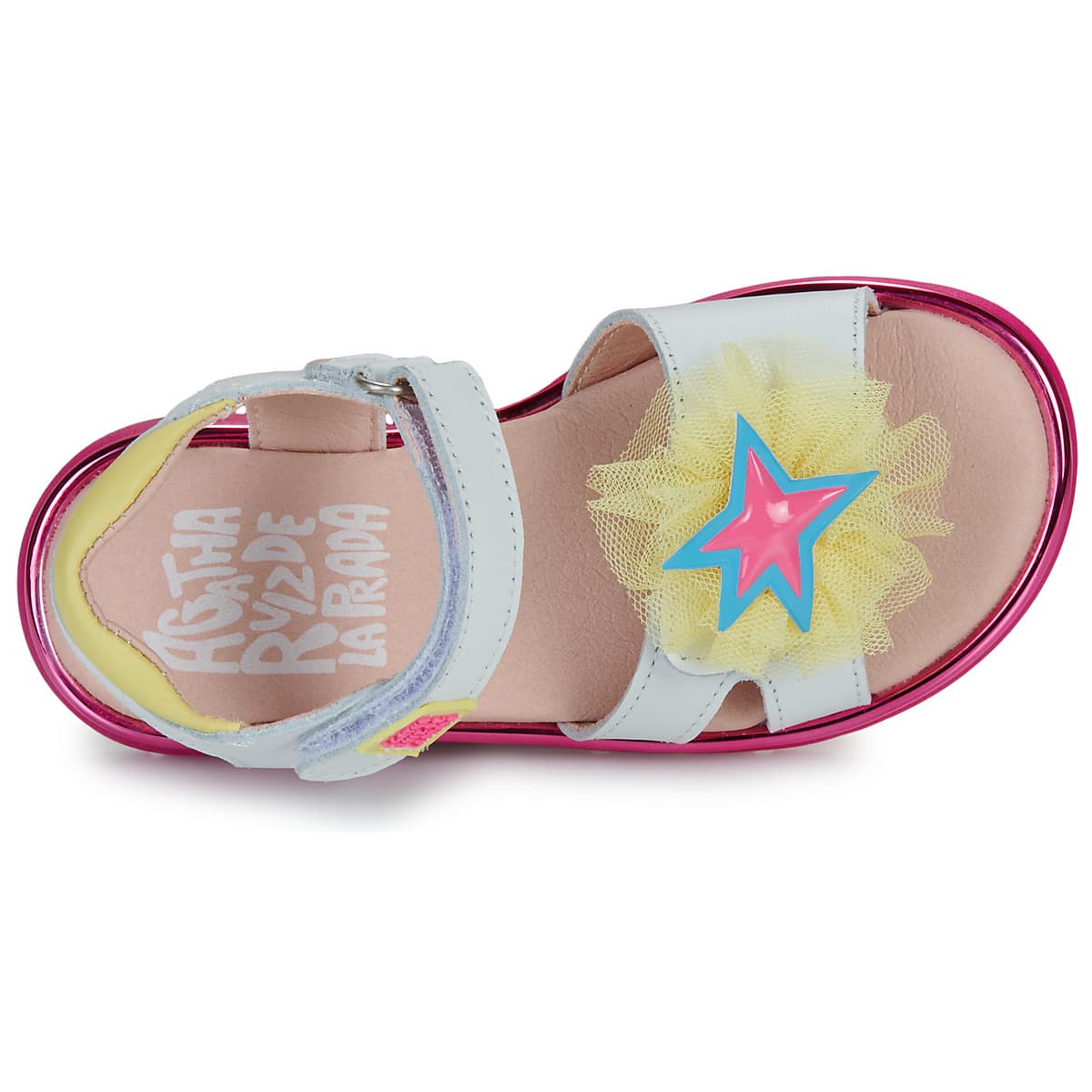 Girls' Sandals Agatha Ruiz de la Prada White