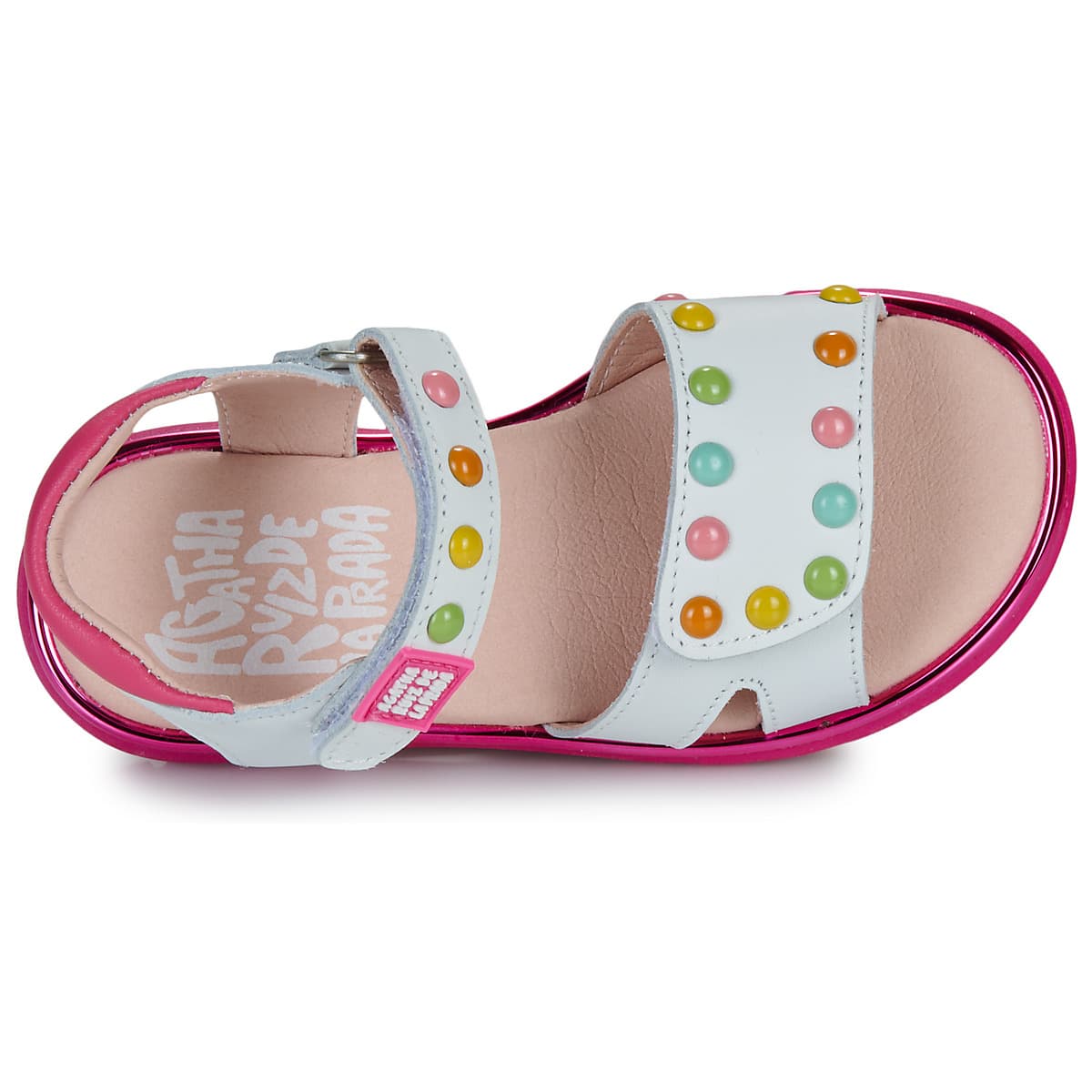 Girls' Sandals Agatha Ruiz de la Prada White