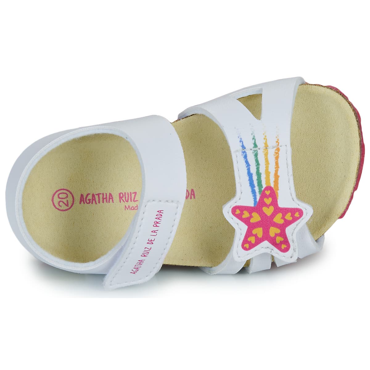 Girls' Sandals Agatha Ruiz de la Prada White
