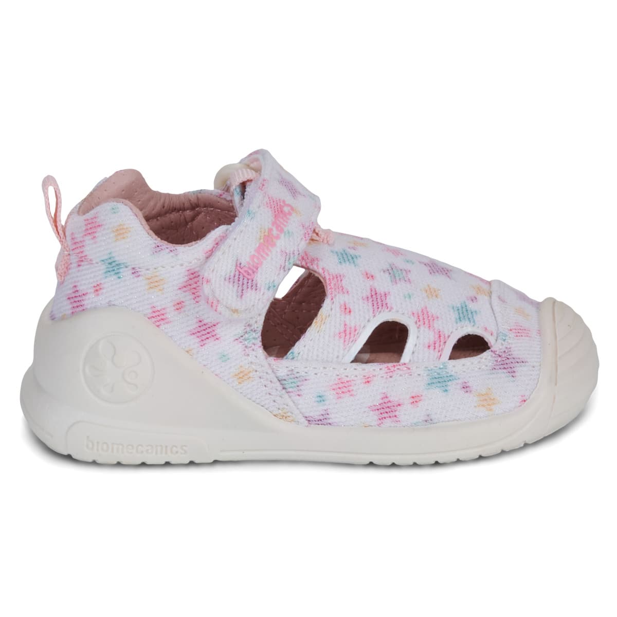 Παιδικό Κλειστό Πέδιλο για Κορίτσι Biomecanics Ανατομικό Χρώματος Λευκό 262177-B050
