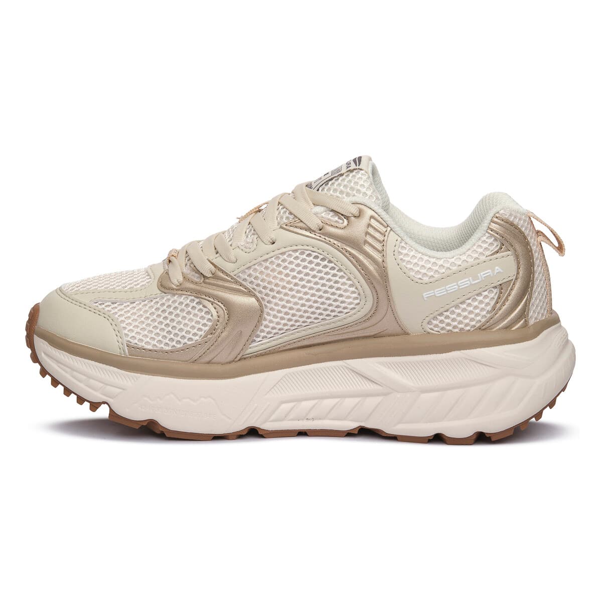 Women's Sneakers Fessura Beige