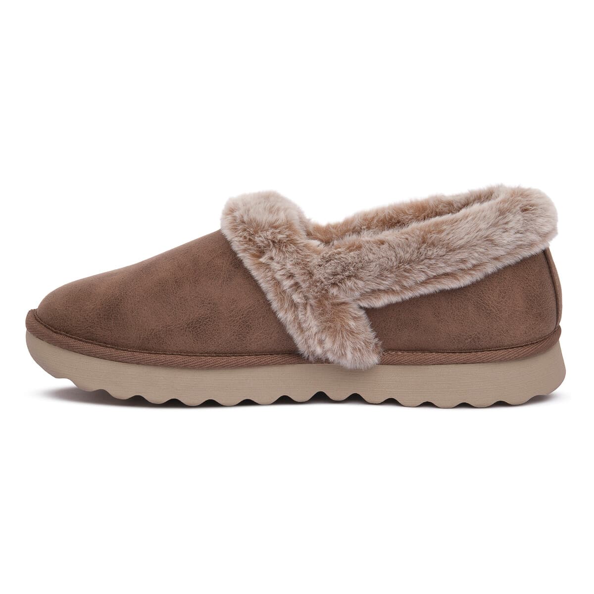 Women's House Slippers Skechers Brown