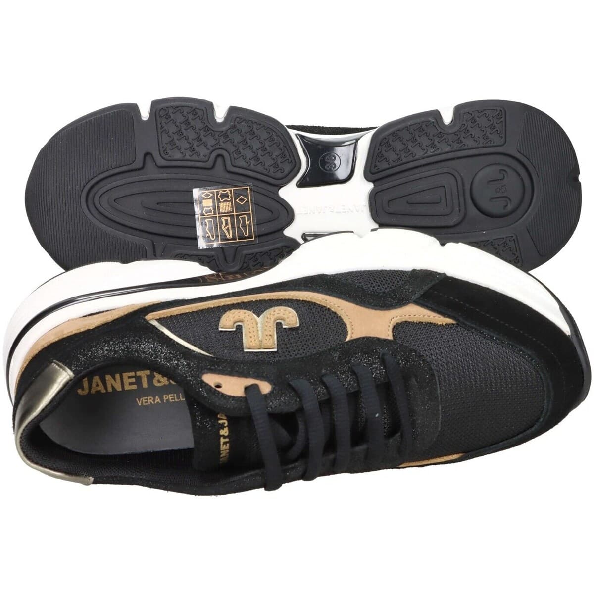 Women's Sneakers Janet&Janet Black