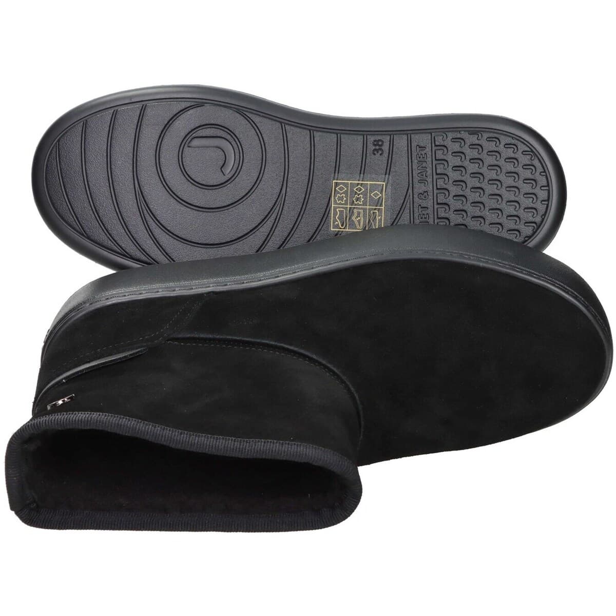 Women's Ankle Boots Janet&Janet Black