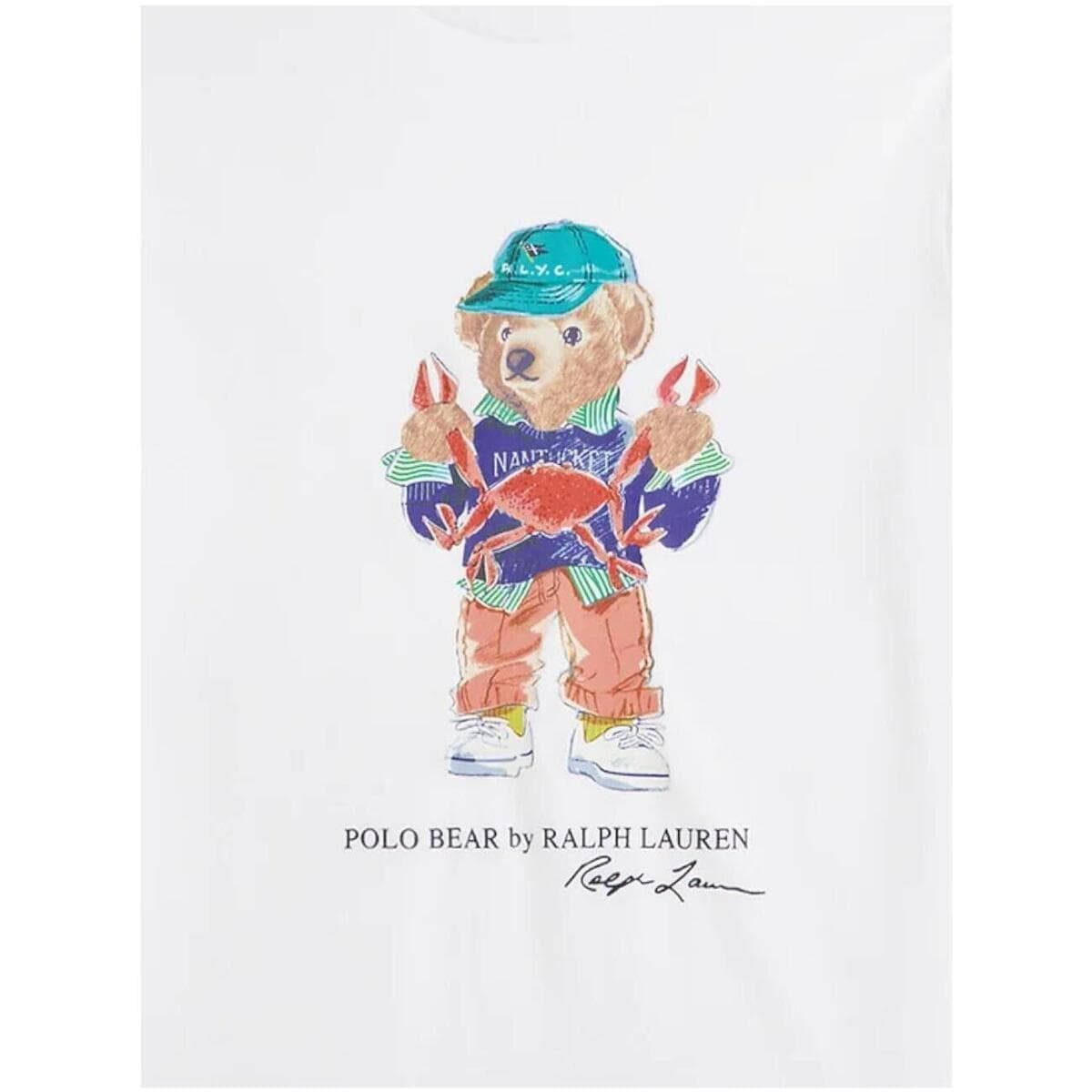 Women's T-Shirts Polo Ralph Lauren White