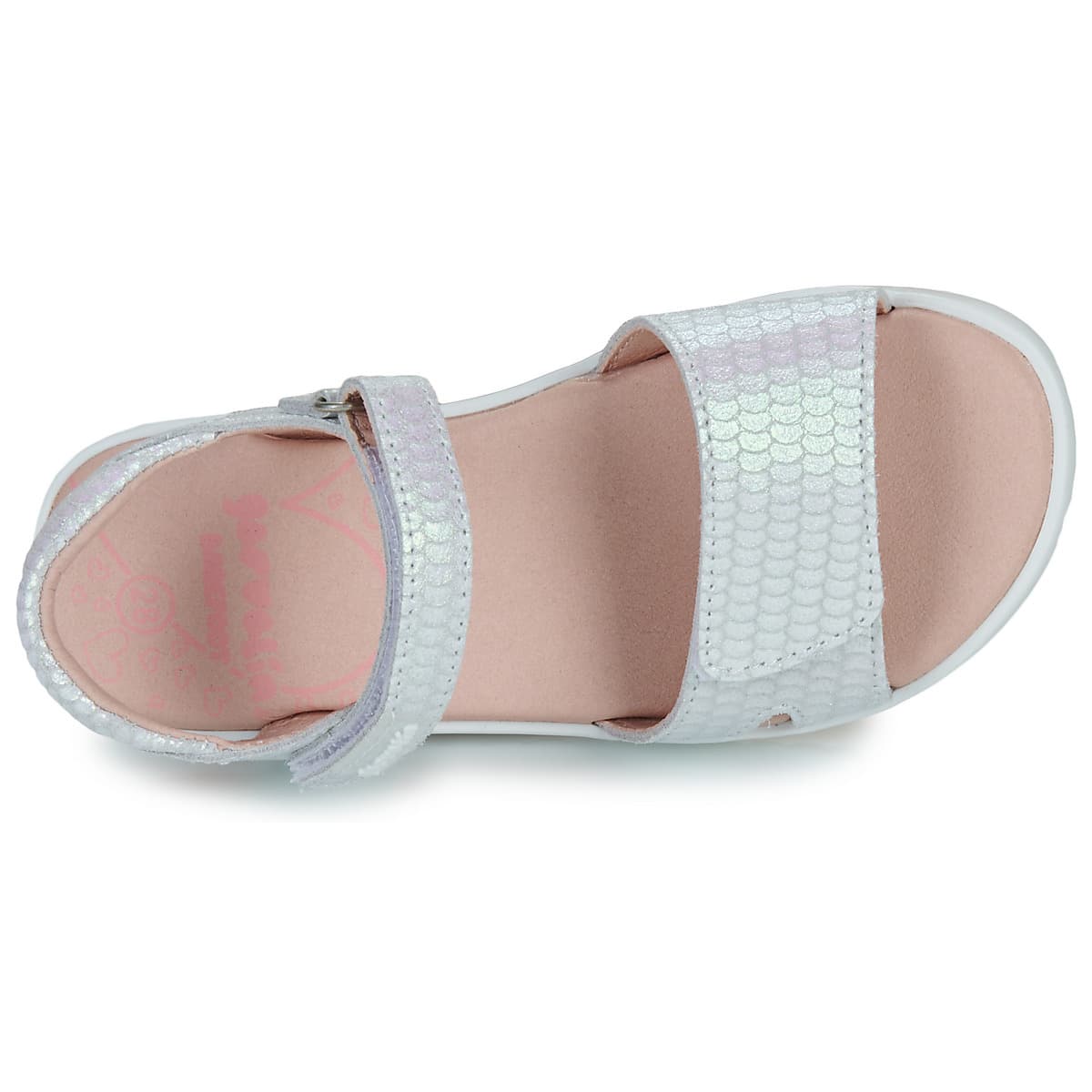 Girls' Sandals Garvalin White