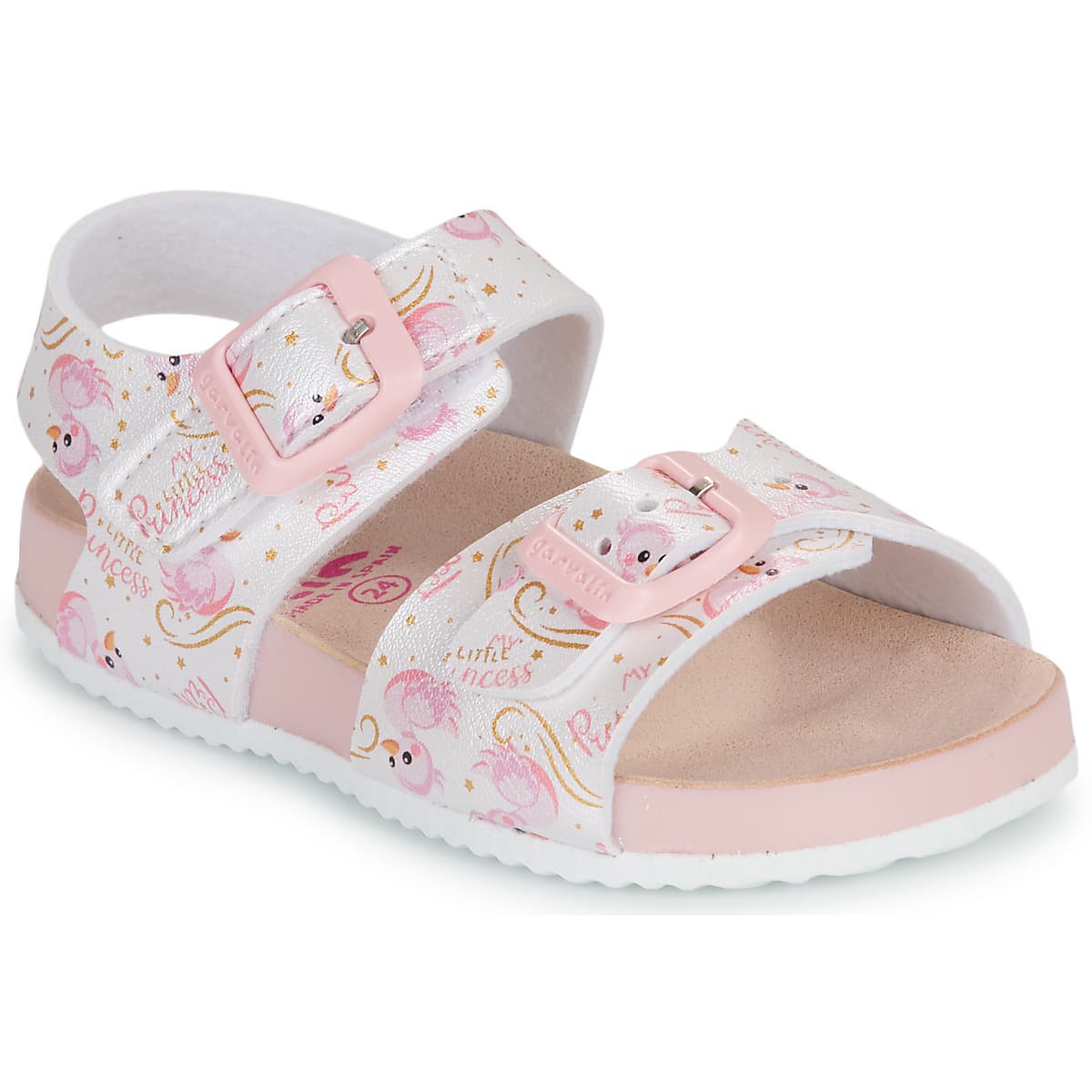 Girls' Sandals GARVALIN White