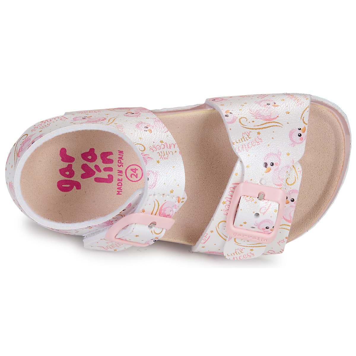 Girls' Sandals GARVALIN White