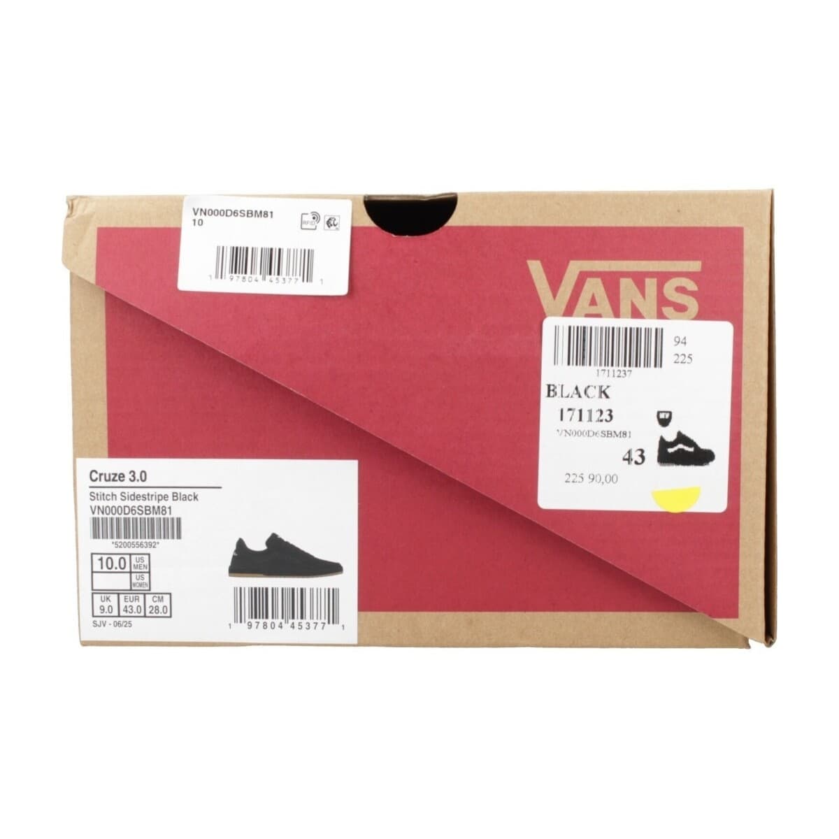 Men's Sneakers Vans Black