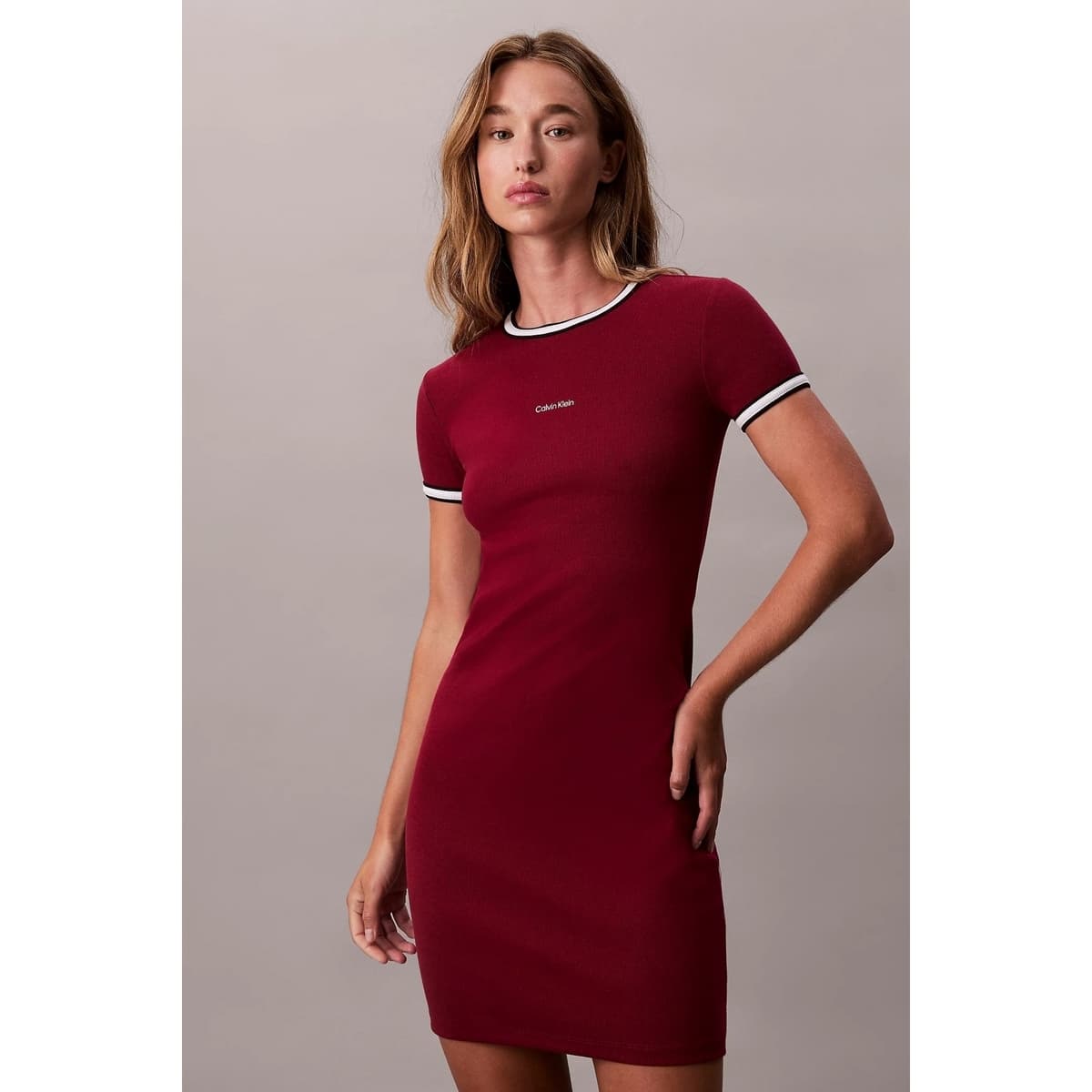 Women's Dresses Calvin Klein Bordeaux