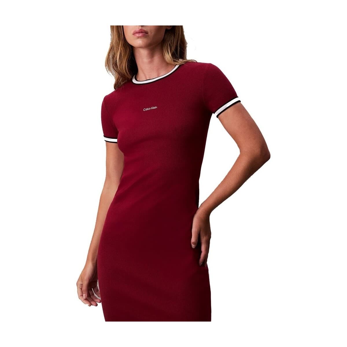 Women's Dresses Calvin Klein Bordeaux