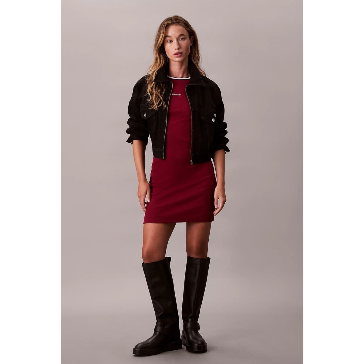 Women's Dresses Calvin Klein Bordeaux