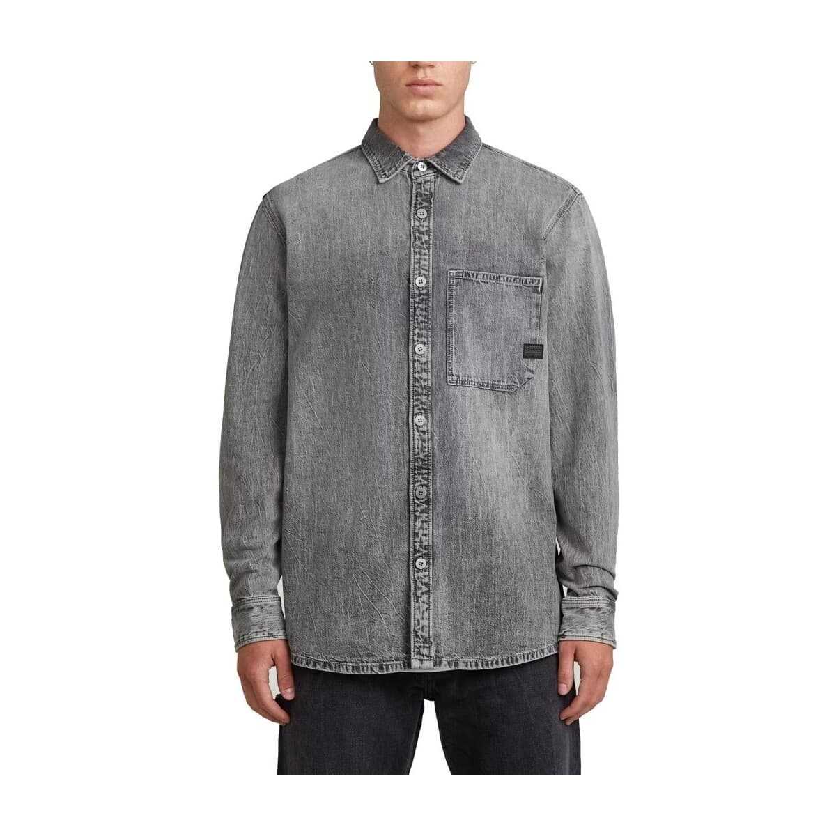 Men's Shirts G-Star Raw Gray